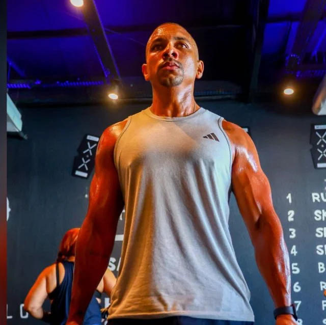 André Pinto em uma academia